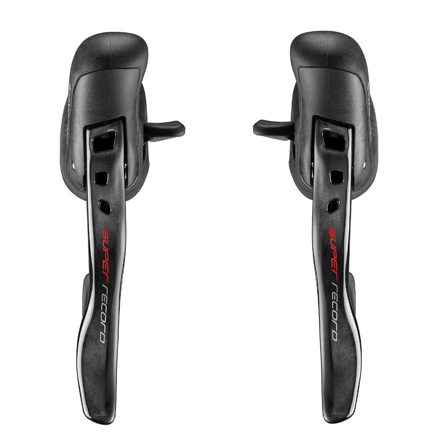 Super Record Disc Brake Ergopower controls