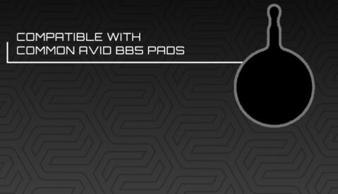 Flatmount DSK-330R Brakes