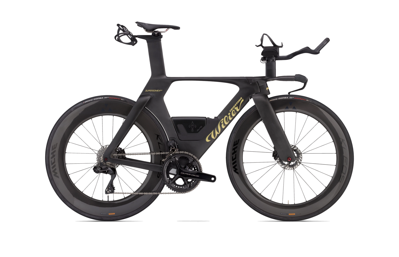 Wilier Supersonica SLR Shimano Dura-Ace Di2 R9270 2x12sp Triathlon + Powermeter