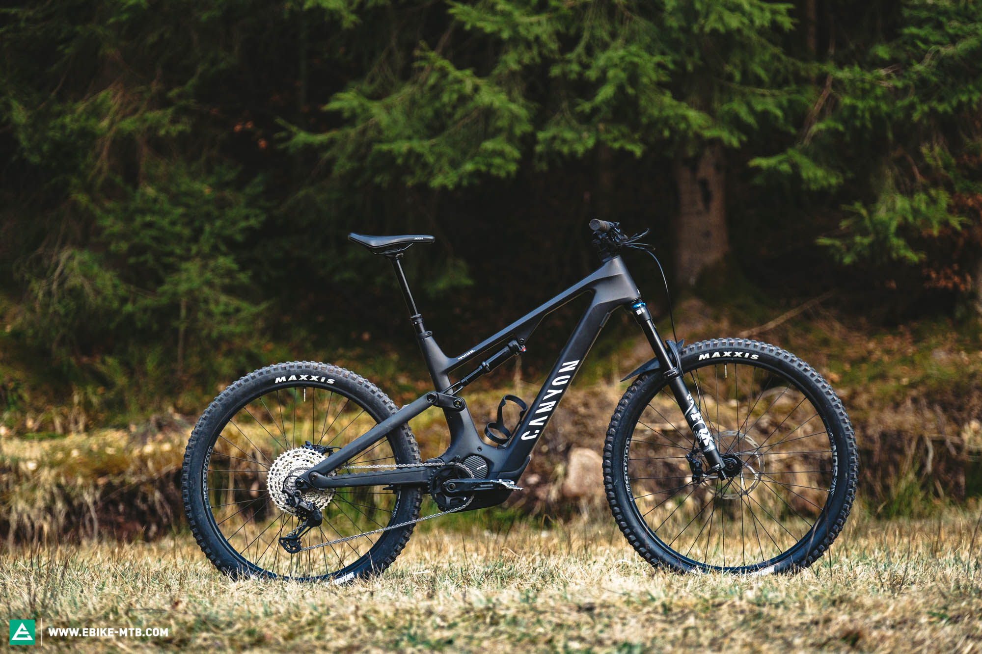 Canyon Spectral:ON CF8 2022 in our 2022 budget eMTB group test