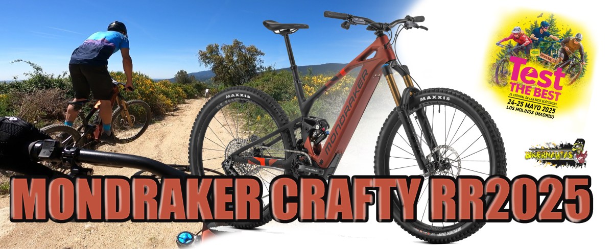 Test Mondraker Crafty RR 2025 | E-Bikernautas