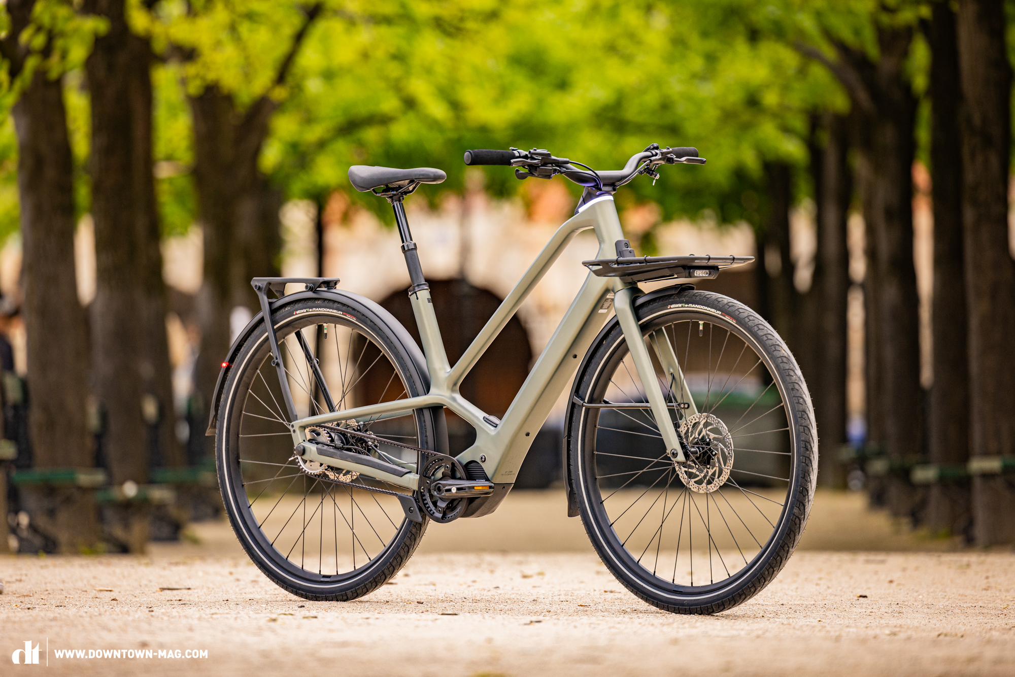 Test debut of the new Orbea Diem 20 urban ebike on Parisian ...