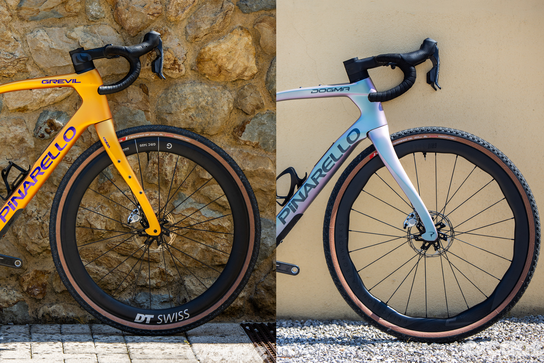Hands-on with two new Pinarello gravel bikes: Grevil F and Dogma GR