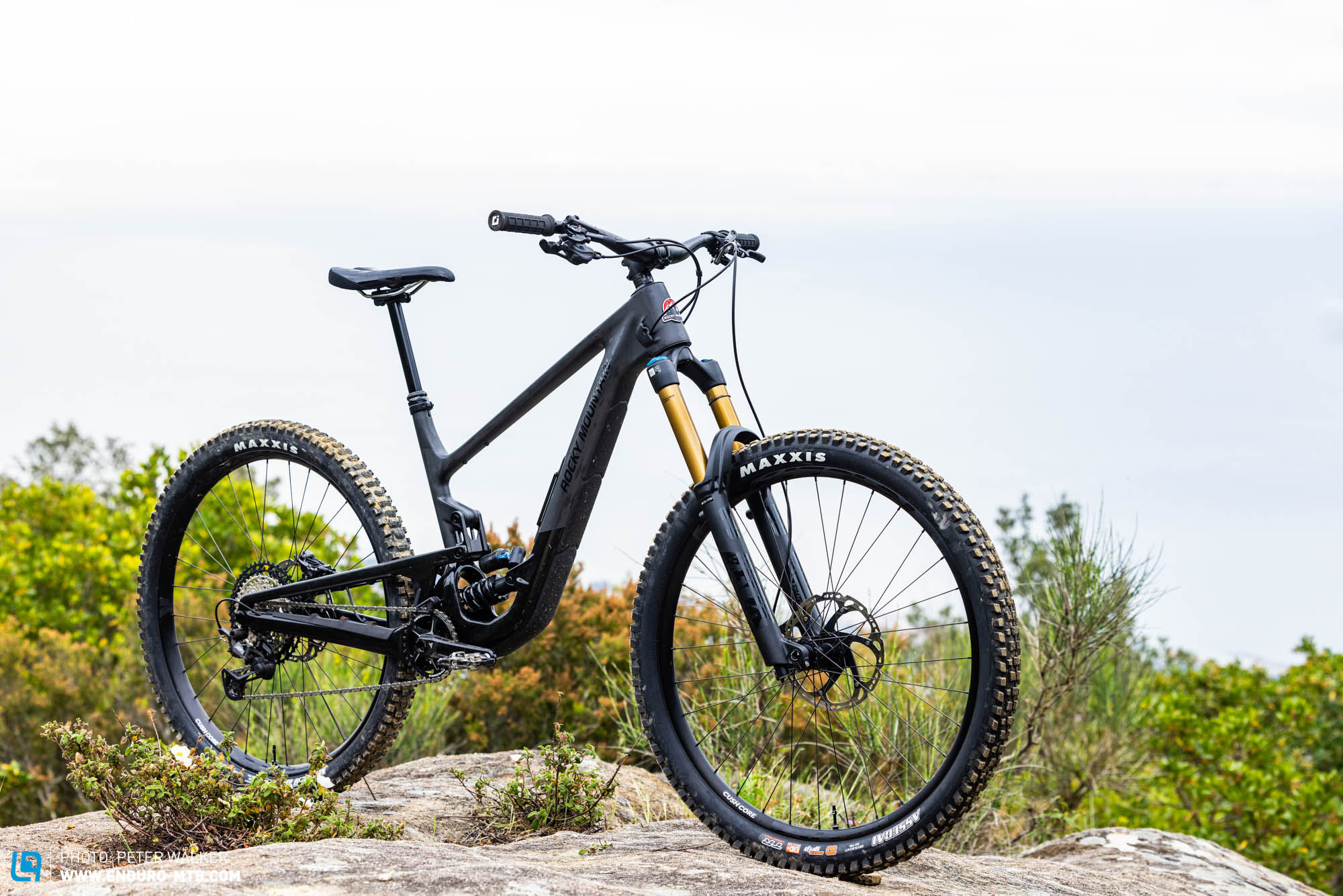 Rocky Mountain Altitude C70 in our big 2024 enduro comparison test