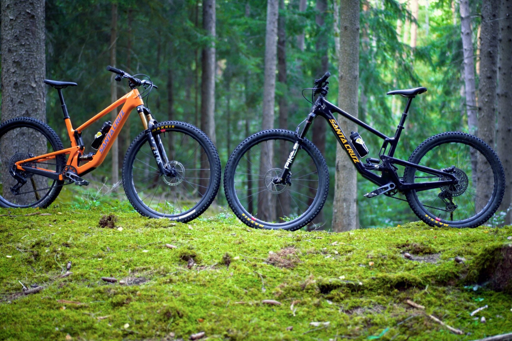 Santa Cruz Tallboy in comparison